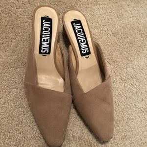 jacquemus | tan mules